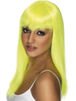 Glamourama Wig - Neon Yellow