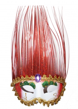 Venetian Mask-Red