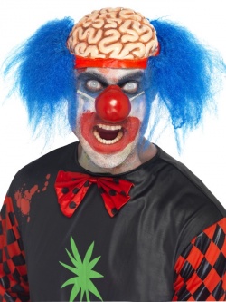 Scary Scalped Clown Wig