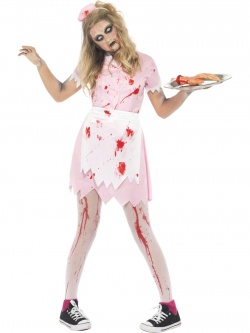 Living-dead Waitress Costume