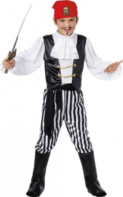 Pirate Child Costume - Deluxe