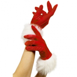 Santa Gloves 	