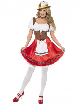 Bavarian Wench Costume - Female