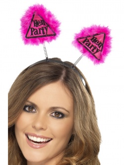 Hen Party Warning Boppers - Pink 