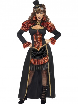Steam Punk Victorian Vampiress Costume