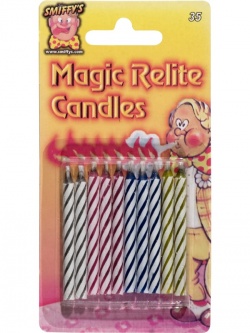 Magic Relite Candles,10 pieces