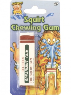 Squirting Chewing Gum