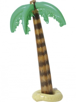 Palm Tree Brown and Green