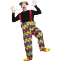 Multi-Coloured Clown Costume
